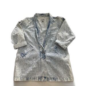 Vintage Denim Stefano Jacket Size 20W Stone Wash
